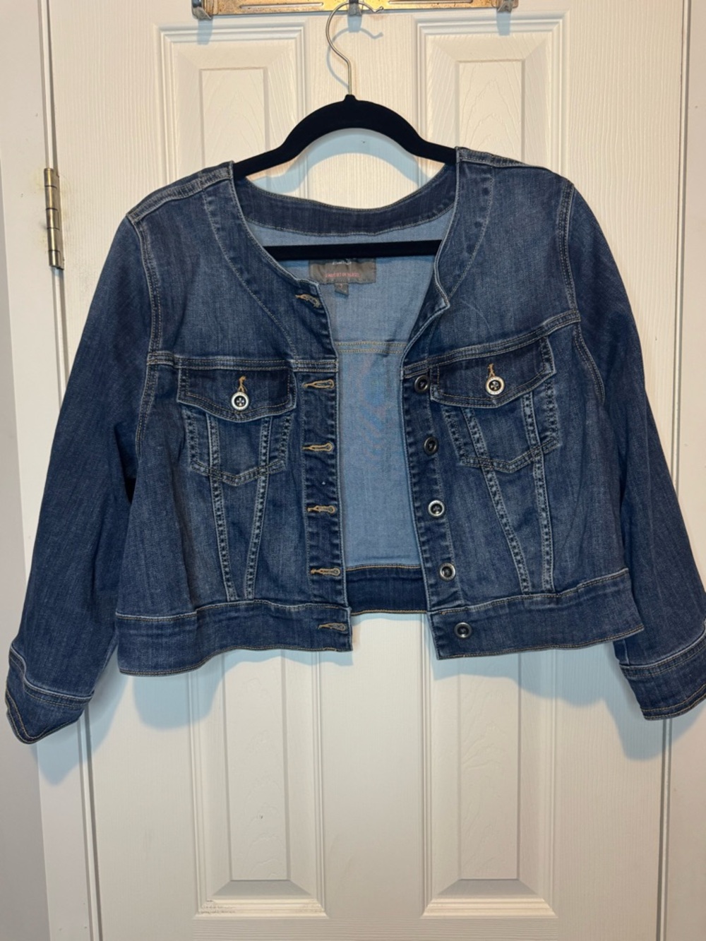 Torrid Dark Wash Denim Jacket